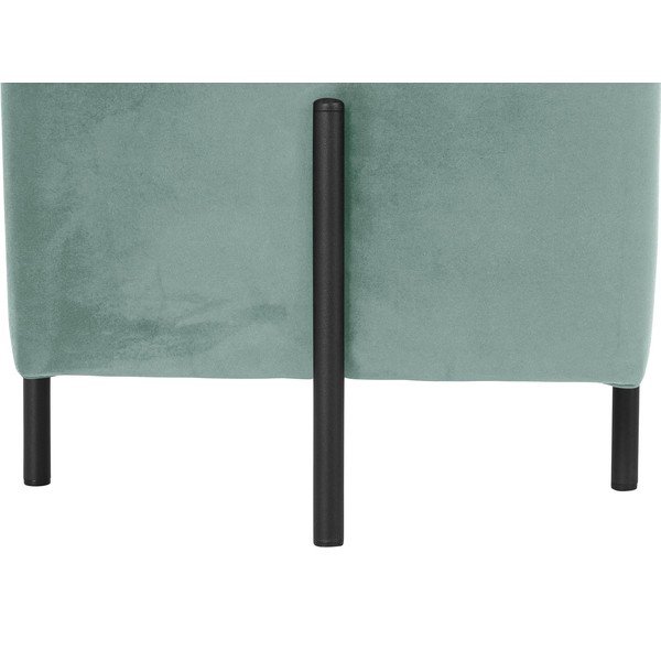 Sgabello in velluto color menta Nolan - Støraa-image-1