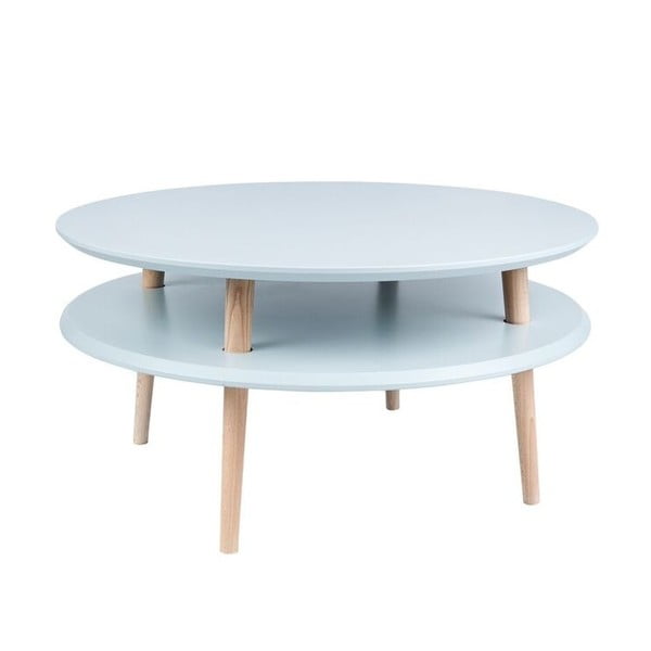 Tavolino grigio chiaro UFO, ⌀ 70 cm - Ragaba