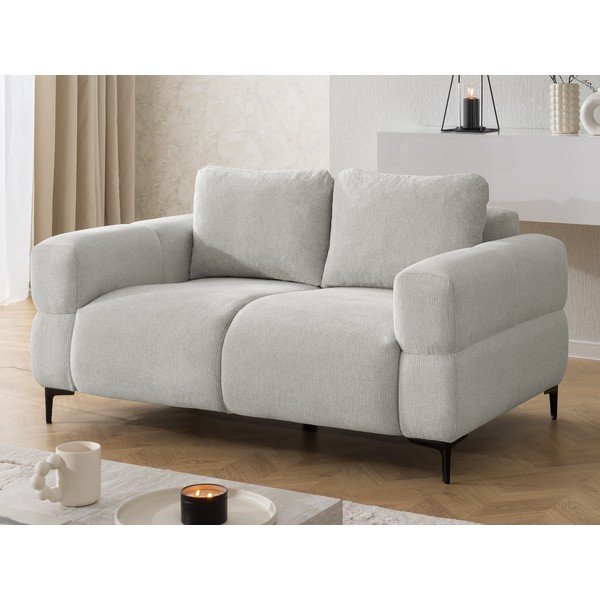 Divano grigio chiaro 154 cm Helio – Ropez-image-4