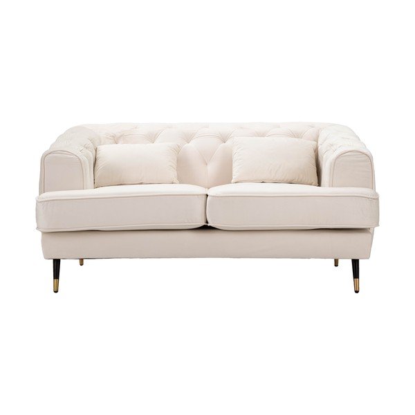 Divano crema 146 cm Praga - Mauro Ferretti