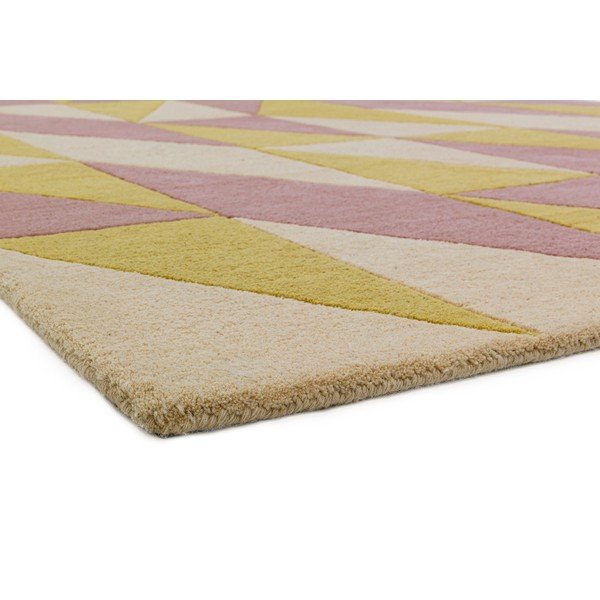 Tappeto rosa e giallo Bandiera, 200 x 290 cm - Asiatic Carpets-image-3