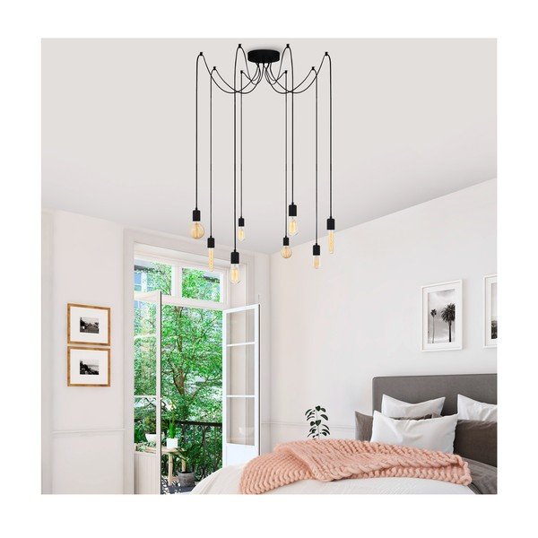 Lampadario nero Kabluni – Opviq lights-image-4