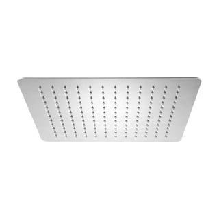 Soffione in acciaio inox in argento lucido Slim - Sapho