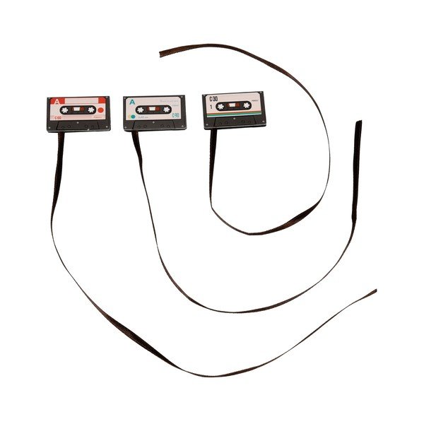 Segnalibri in set da 3 Cassette - Rex London-image-1