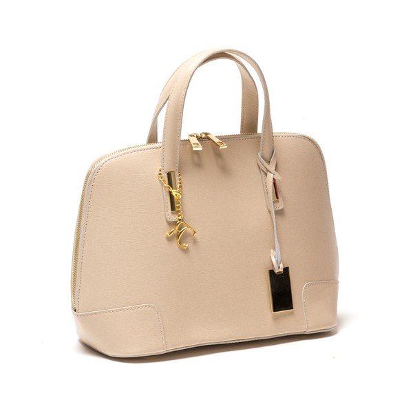 Kožená kabelka Renata Corsi 418 Beige-image-1