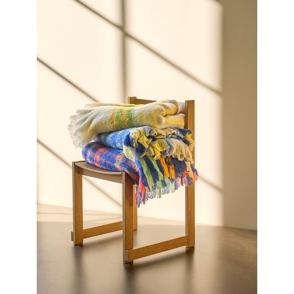 Sedia da pranzo di colore naturale con effetto rovere impilabile Forma – Hübsch-image-3
