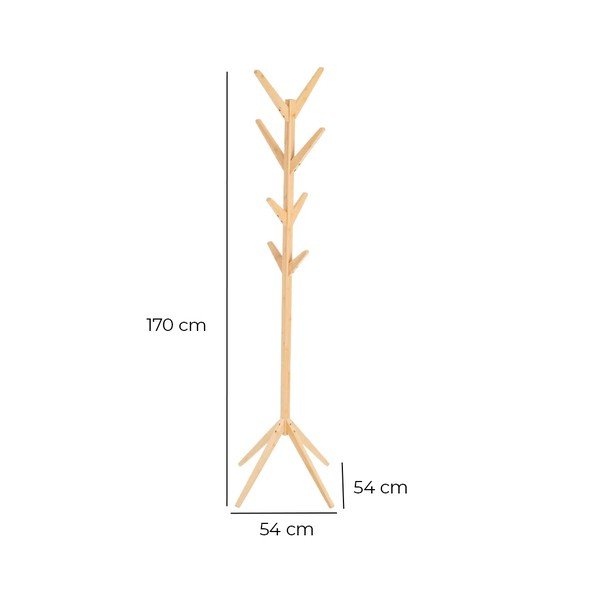Appendino in bambù in colore naturale - Casa Selección-image-1
