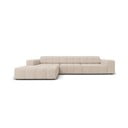 Divano angolare beige (angolo sinistro) Chicago - Cosmopolitan Design