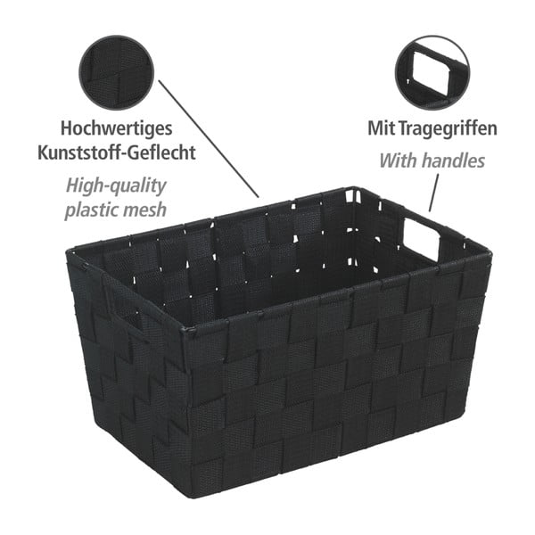 Cestino nero , 20 x 30 cm Adria - Wenko-image-3