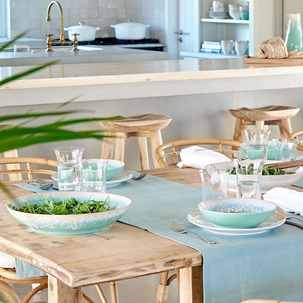 Piatto in gres bianco ø 27 cm Taormina - Casafina-image-3