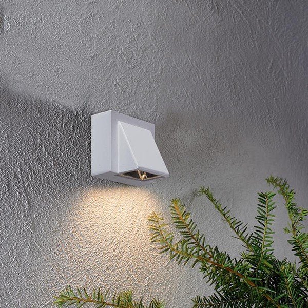 Lampada da parete bianca , 8 x 7,5 cm Carina - Markslöjd-image-1