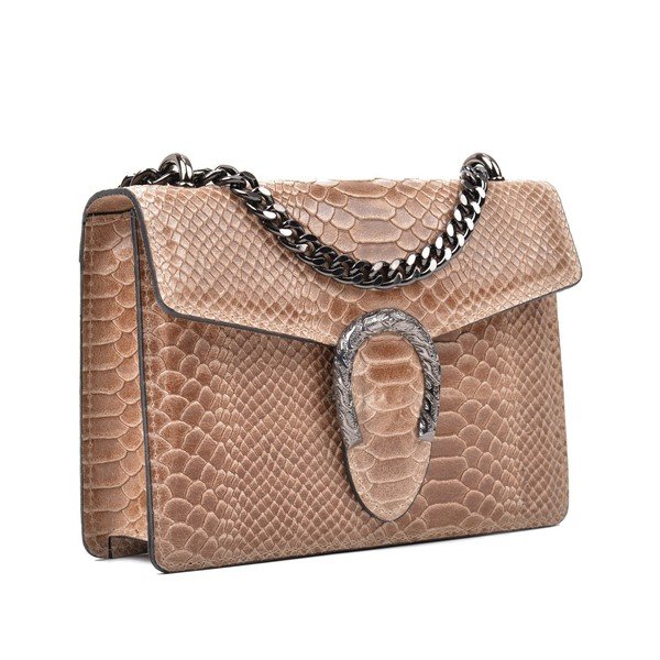 Borsa Fiona in pelle beige - Renata Corsi-image-2
