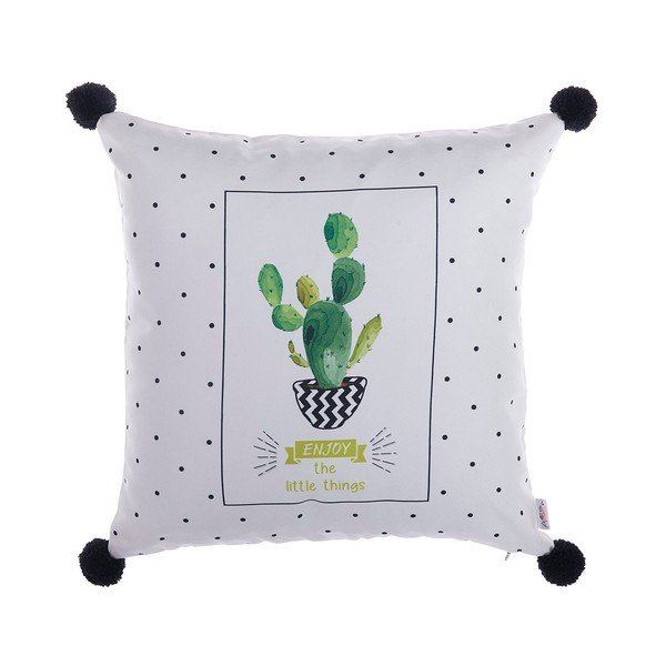 Federa Mike & Co. NEW YORK Cactus a pompon, 43 x 43 cm - Mike & Co. NEW YORK