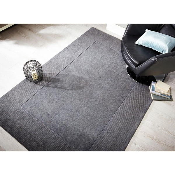 Tappeto in lana grigio 160x230 cm Siena - Flair Rugs-image-1