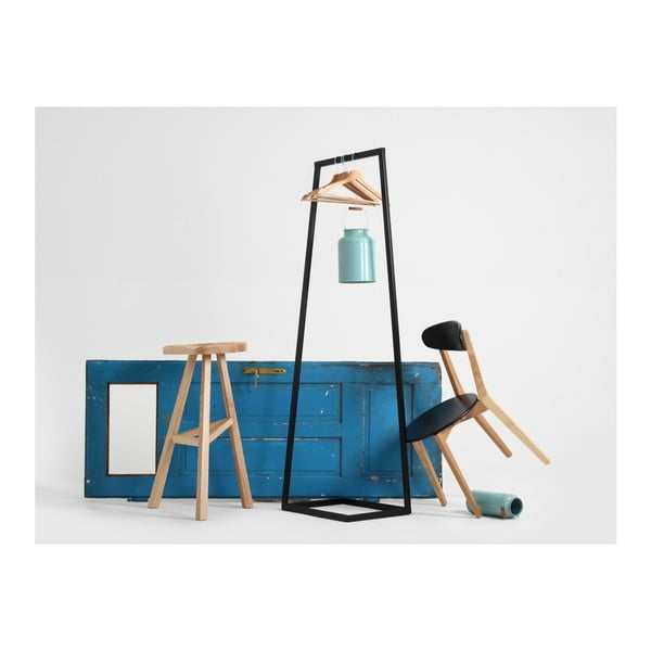 Appendiabiti nero, larghezza 50 cm Hall - CustomForm-image-1