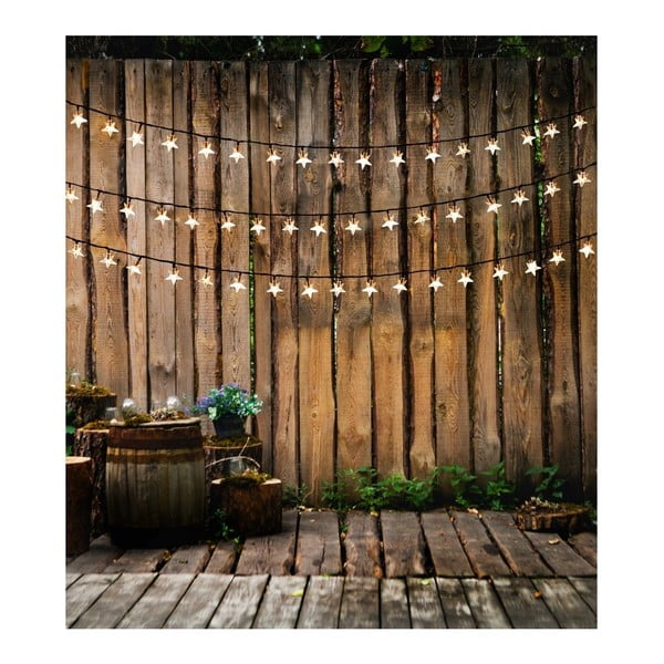 Catena luminosa LED verde scuro Star, 100 luci, lunghezza 12,5 m - DecoKing-image-3