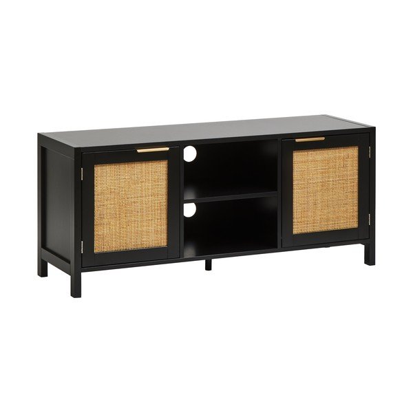 Mobile TV nero 120x52x38 cm Sherman – Premier Housewares