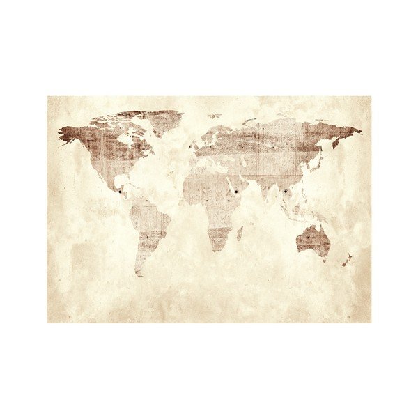 Carta da parati di grande formato, 200 x 140 cm Precious Map - Artgeist