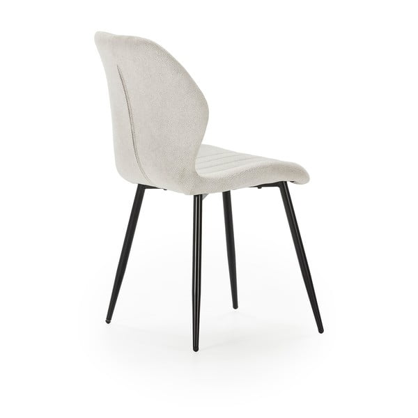 Set di sedie da pranzo color color crema 4 pz Milu - Marckeric-image-4