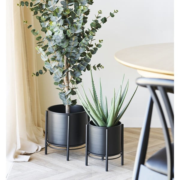 Set di coprivaso in metallo 2 pz Svarta – House Nordic-image-1