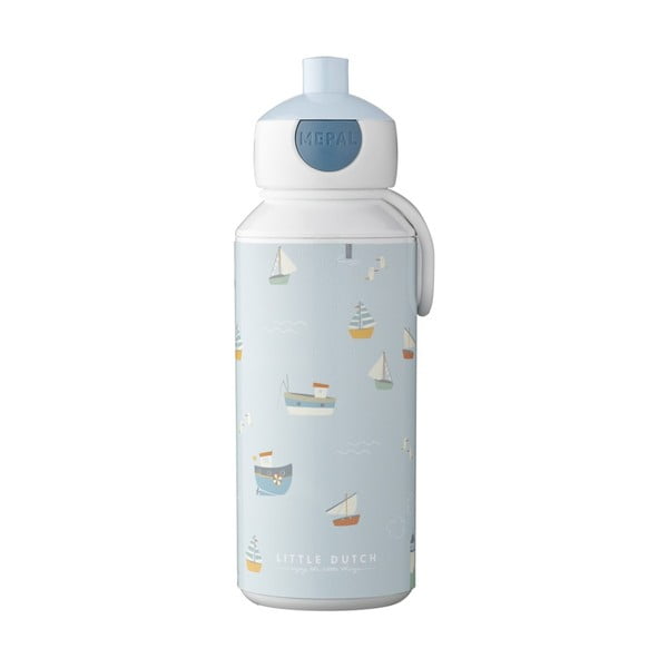 Biberon bianco e azzurro 400 ml Sailors bay - Mepal