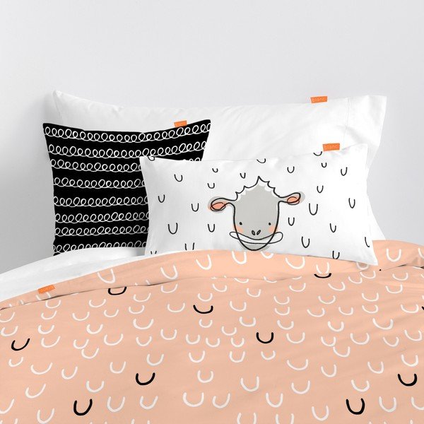 Copripiumino Smile, 140x200 cm - Blanc-image-1