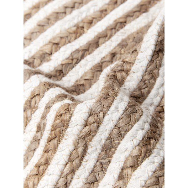 Federa decorativa in iuta bianca , 30 x 50 cm Faeka - Westwing Collection-image-4