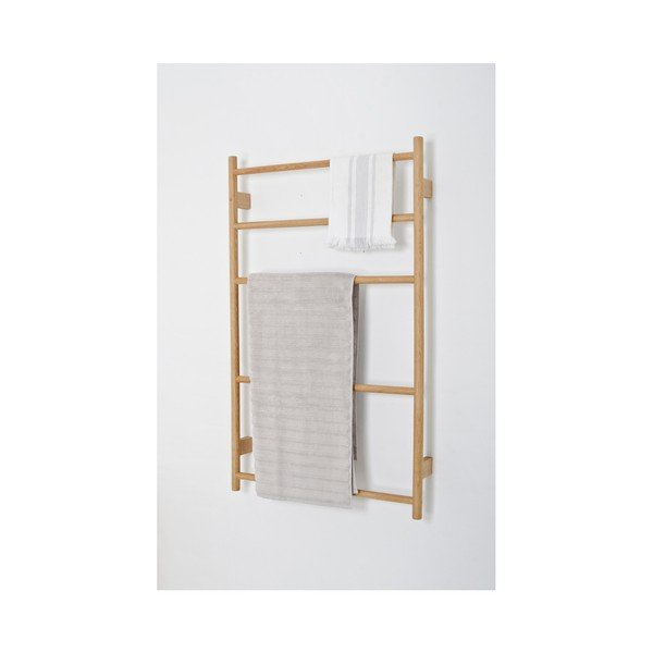 Portasciugamani a parete in rovere Portasciugamani Wallbar - Wireworks-image-2