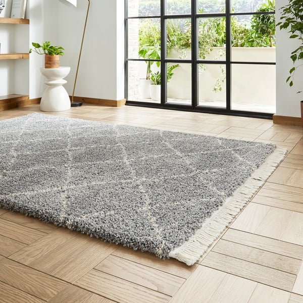 Runner grigio 60x230 cm Boho - Think Rugs-image-2