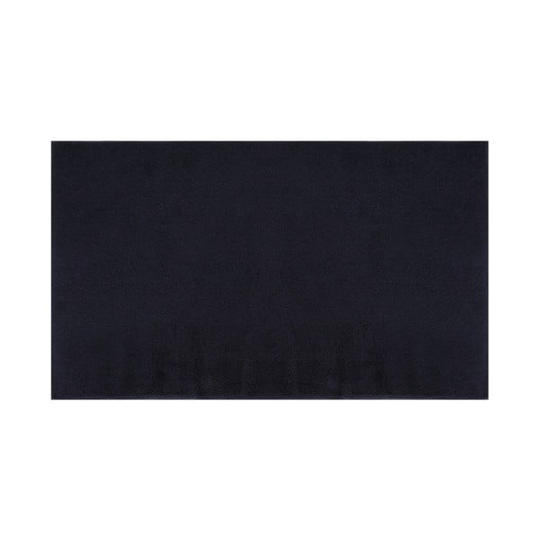 Tappeto da bagno in cotone blu scuro, 60 x 90 cm York - Foutastic