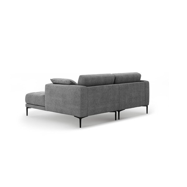 Divano angolare grigio (con penisola a destra/con chaise lounge) Bemy – Micadoni -image-2