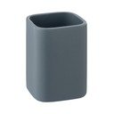 Tazza in ceramica blu per spazzolini da denti Hexa - Wenko