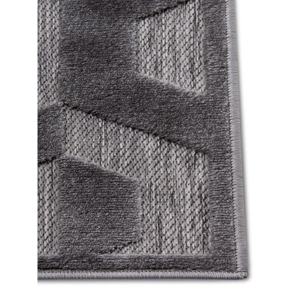 Tappeto antracite 200x285 cm Iconic Hexa - Hanse Home-image-3