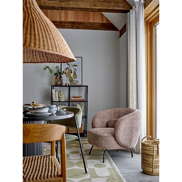 Lampada da tavolo a LED dimmerabile in oro con paralume in metallo (altezza 35,5 cm) Niko - Bloomingville-image-1