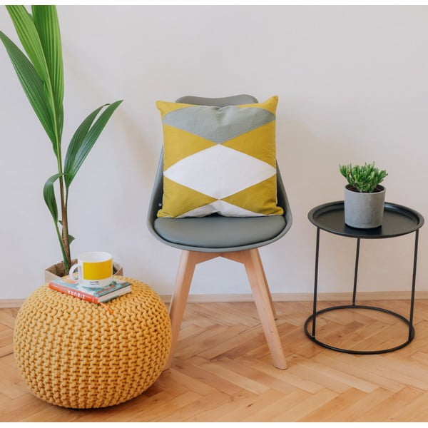 Set di 2 sedie grigie con gambe in faggio Retro - Bonami Essentials-image-1