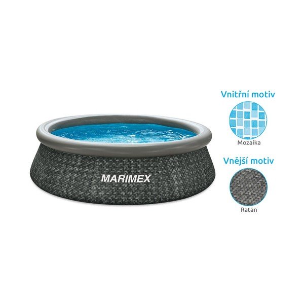 Piscina gonfiabile ø 305 cm profondità 76 cm Tampa - Marimex-image-2