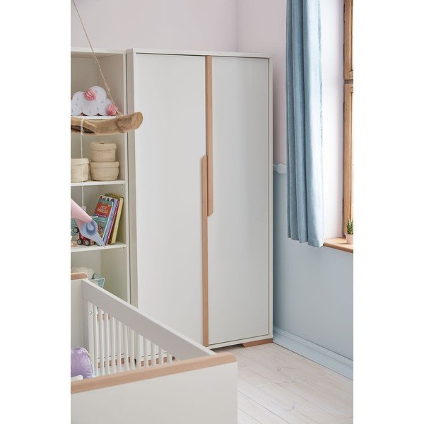 Armadio per bambini bianco , 98 x 195 cm Snap - Pinio-image-1