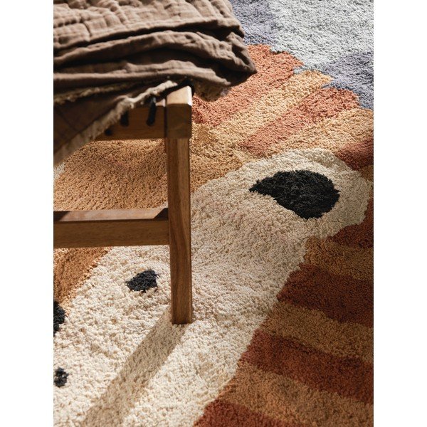 Tappeto per bambini in cotone lavabile/tessuto a mano 140x200 cm Snuggle Samba – Hanse Home-image-3