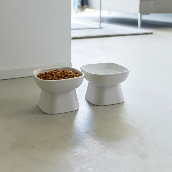 Ciotola in ceramica per animali domestici Tower - YAMAZAKI-image-2