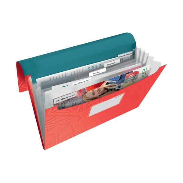 Cartella rossa con scomparti UrbanChic - Leitz-image-1