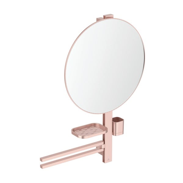 Mensola da bagno da  parete   in metallo rosa chiaro ALU+ - Ideal Standard
