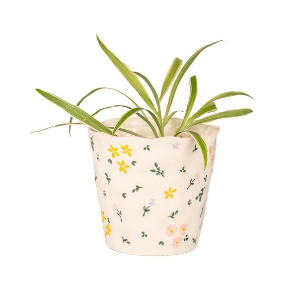 Coprivaso in gres ø 11 cm Ditsy Floral – Sass & Belle-image-3