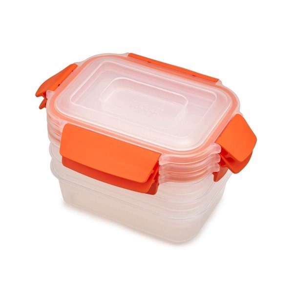 Set di 3 contenitori Nest Lock arancioni - Joseph Joseph