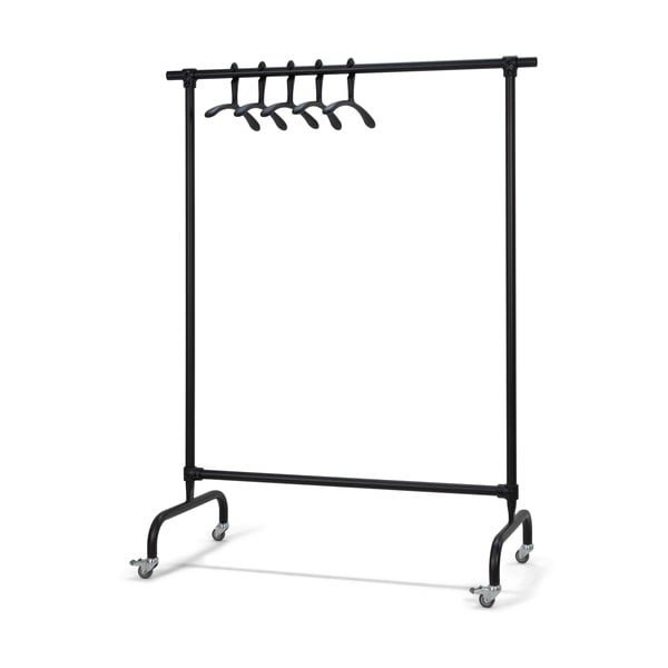 Appendiabiti mobile in metallo nero Luuk - Spinder Design-image-2