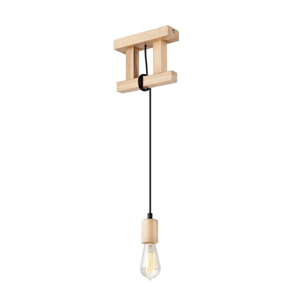 Lampadario di colore naturale Leon – LAMKUR