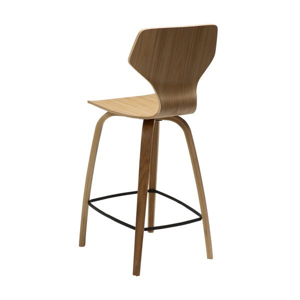 Sgabello da bar di colore naturale (altezza della seduta 65 cm) S.I.T – DAN-FORM Denmark-image-3