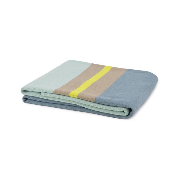 Coperta in cotone, 130 x 180 cm Menta - Remember