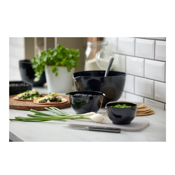 Ciotole nere in set di 2 pezzi ø 23 cm Margrethe - Rosti-image-3