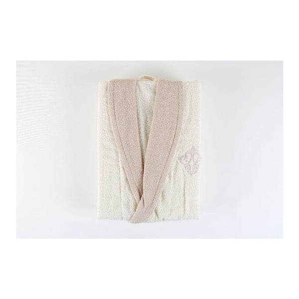 Accappatoio Greg beige unisex 100% cotone, taglia 4 mm. M/L - Mijolnir-image-1