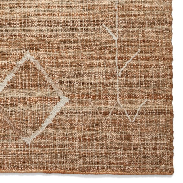 Tappeto di colore naturale in iuta tessuto a mano 120x170 cm Bazaar – Think Rugs-image-2